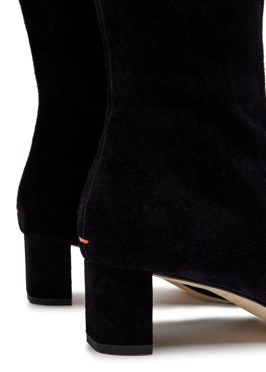 Aeyde Marty 50 Suede Knee-high Boots - 4