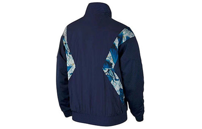 Jordan Air Jordan X RW Flight JKT Jackets 'Dark blue' AV4752-410 outlook