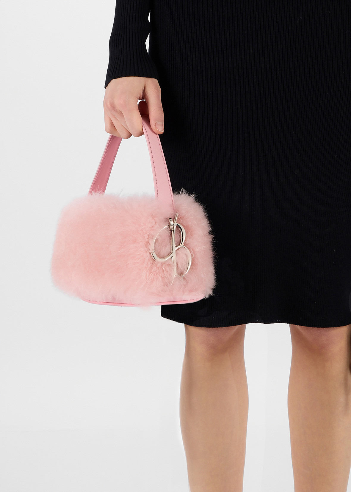 TOY REGULAR HANDBAG IN FAUX FUR 5