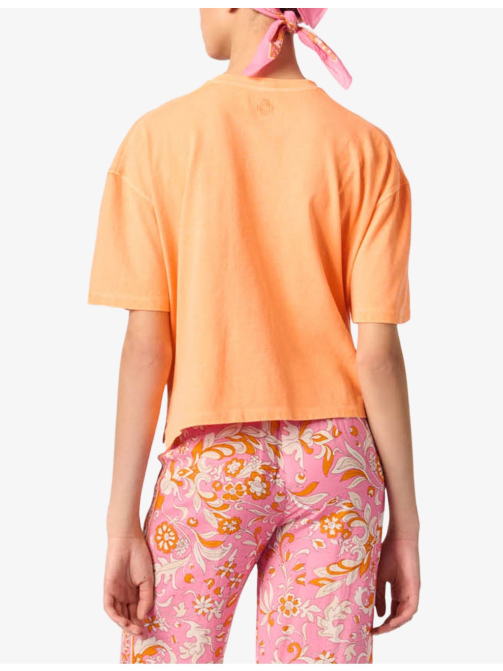 Branded Short-Sleeved Cotton-Jersey T-Shirt - 4