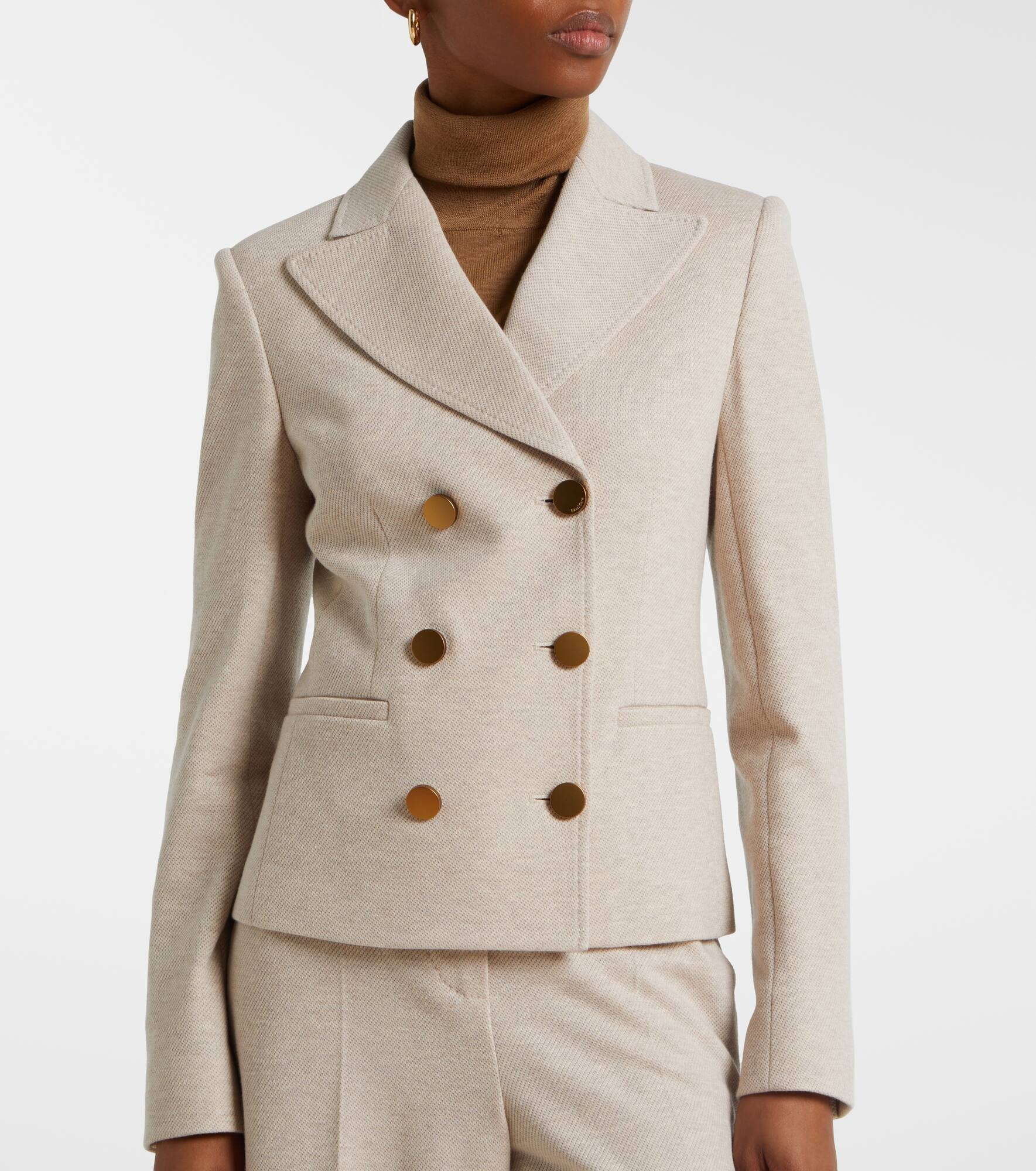 Alabama cotton and wool blazer - 6