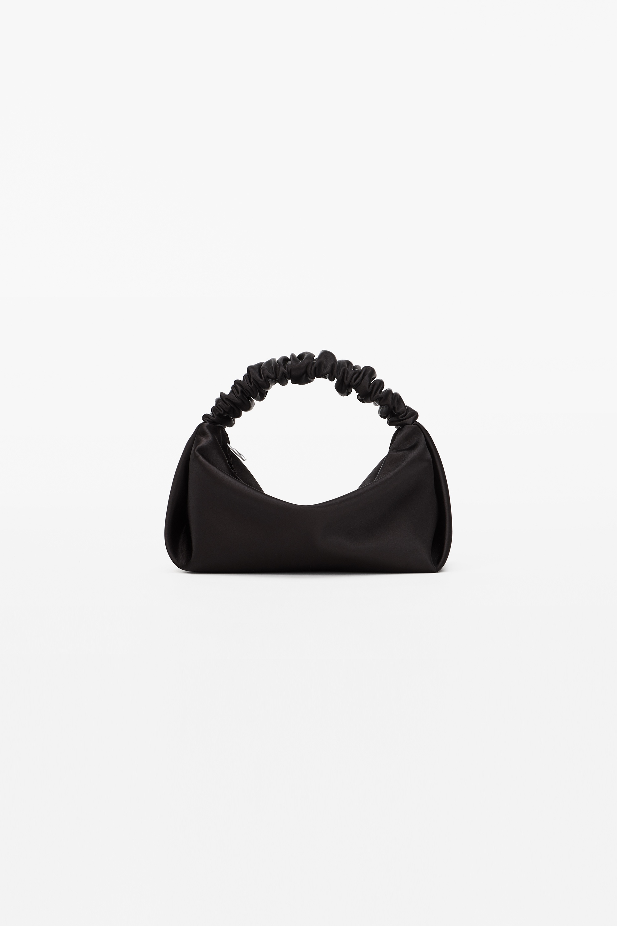 SCRUNCHIE MINI BAG IN SATIN - 1