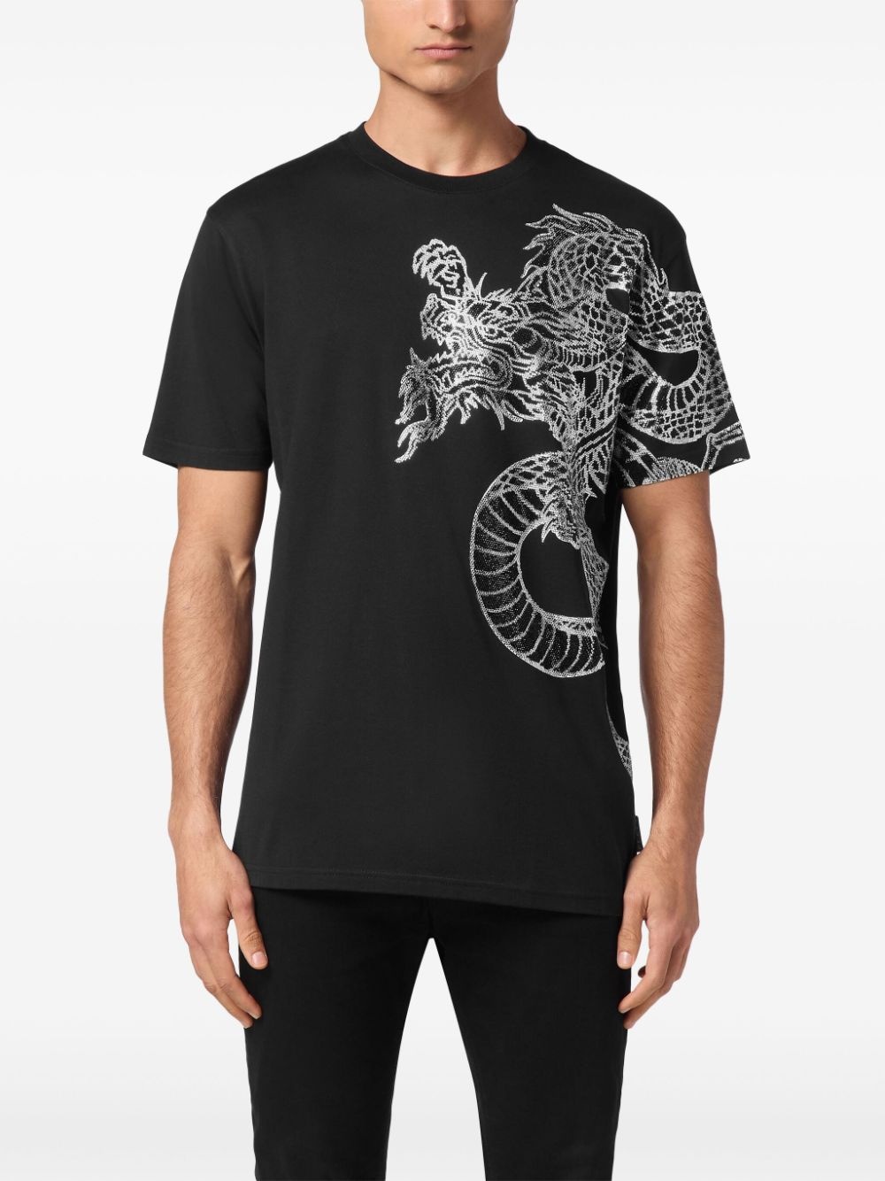 Dragon Strass T-shirt - 3