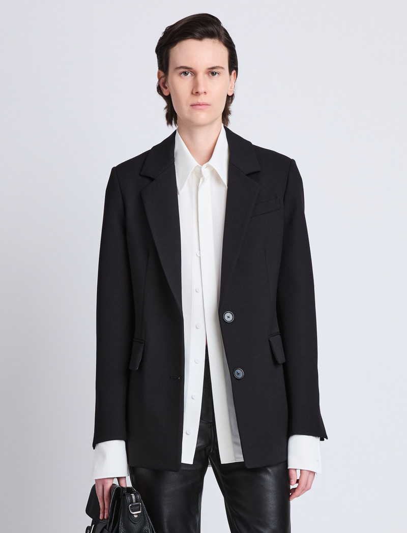 Eva Jacket in Tropical Wool 2