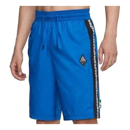 Nike Giannis Alphabet Basketball Sports Training Shorts 'Blue' CD9559-480 - 1