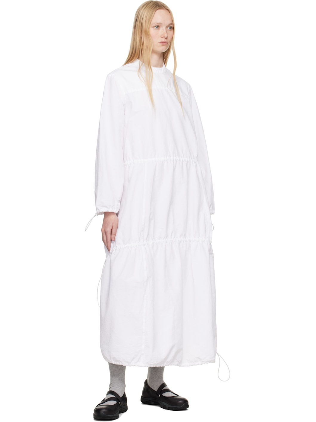 White Carter Maxi Dress - 4