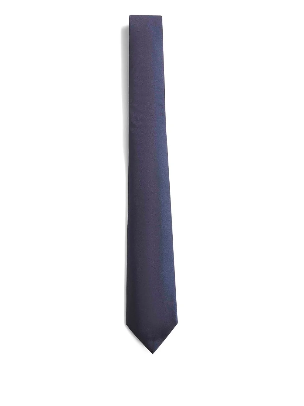 pointed-tip silk tie - 1