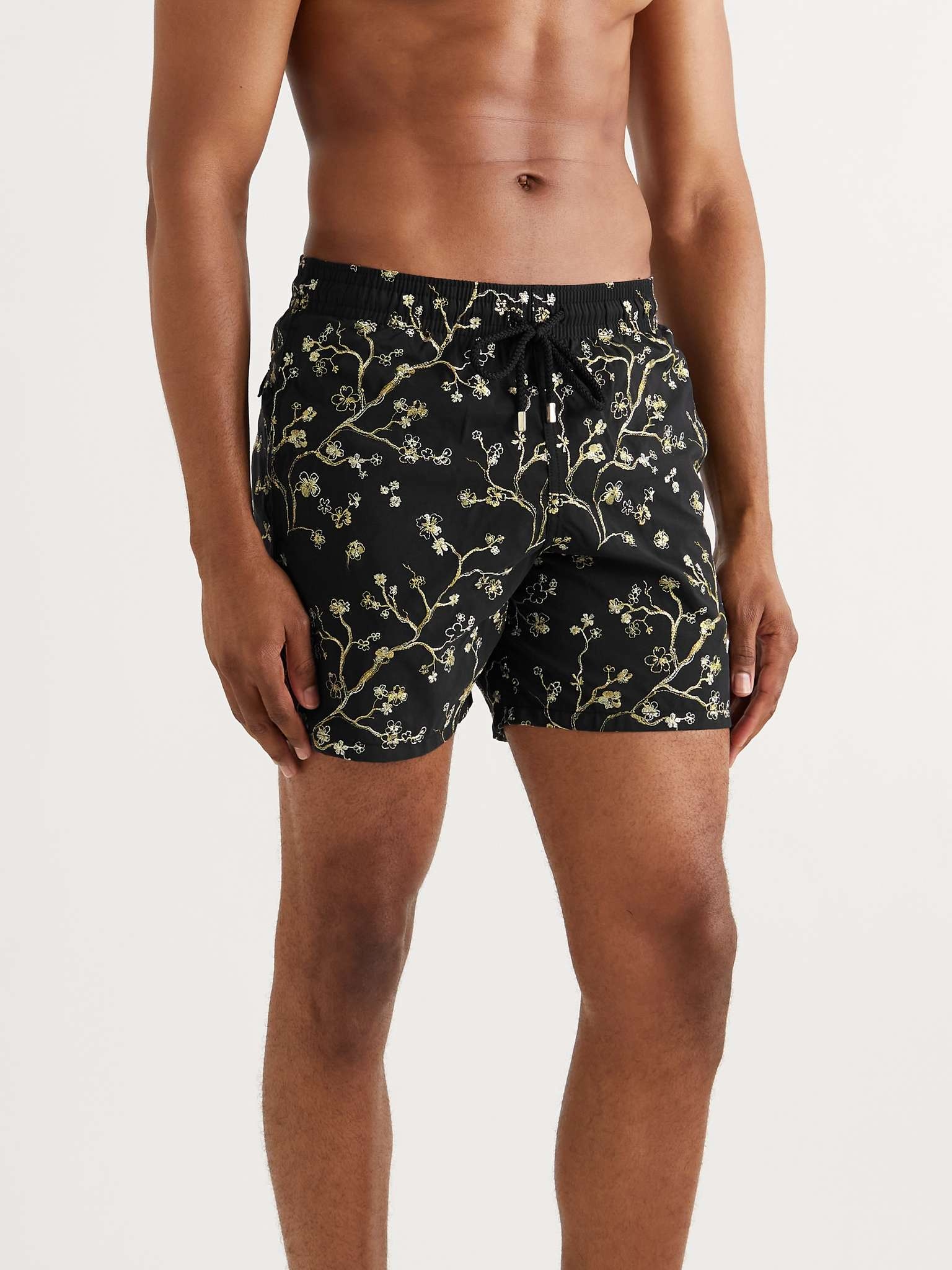 Mistral Mid-Length Embroidered Swim Shorts - 2