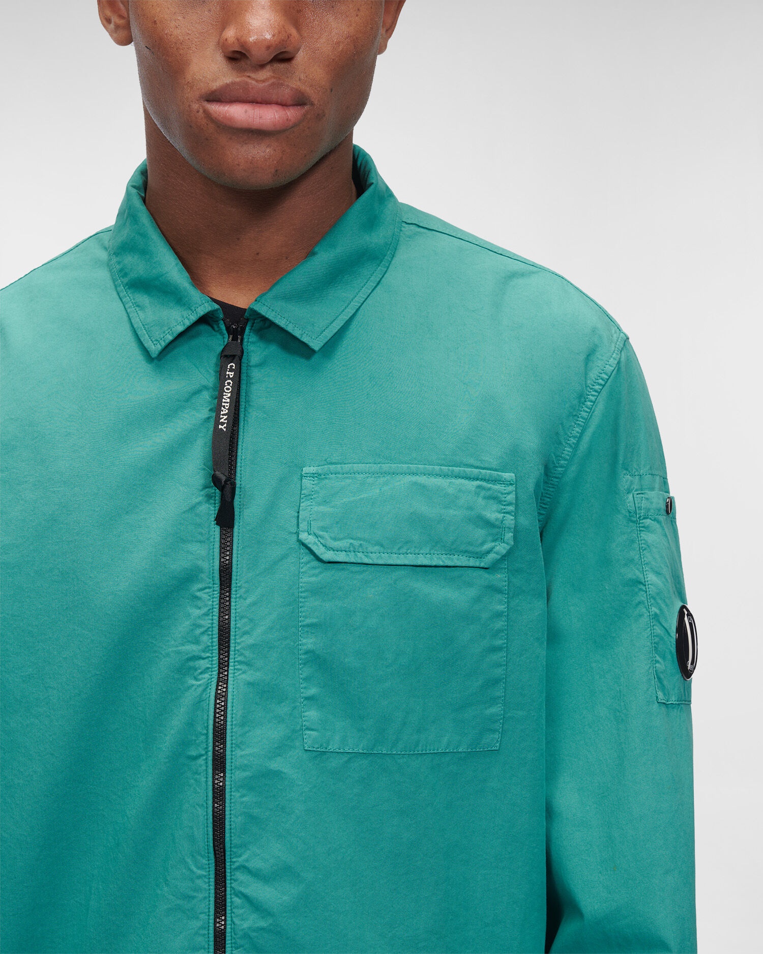 Gabardine Zipped Shirt - 4