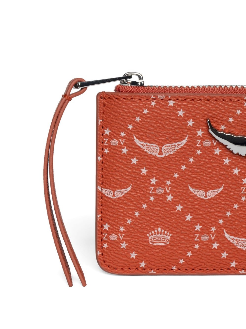 monogram-print cardholder - 3