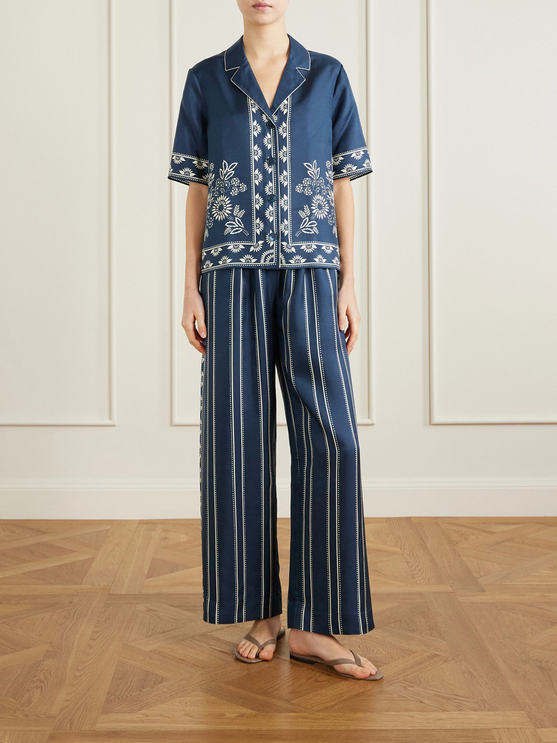 ERES Infusion Floral-print Silk-twill Shirt outlook