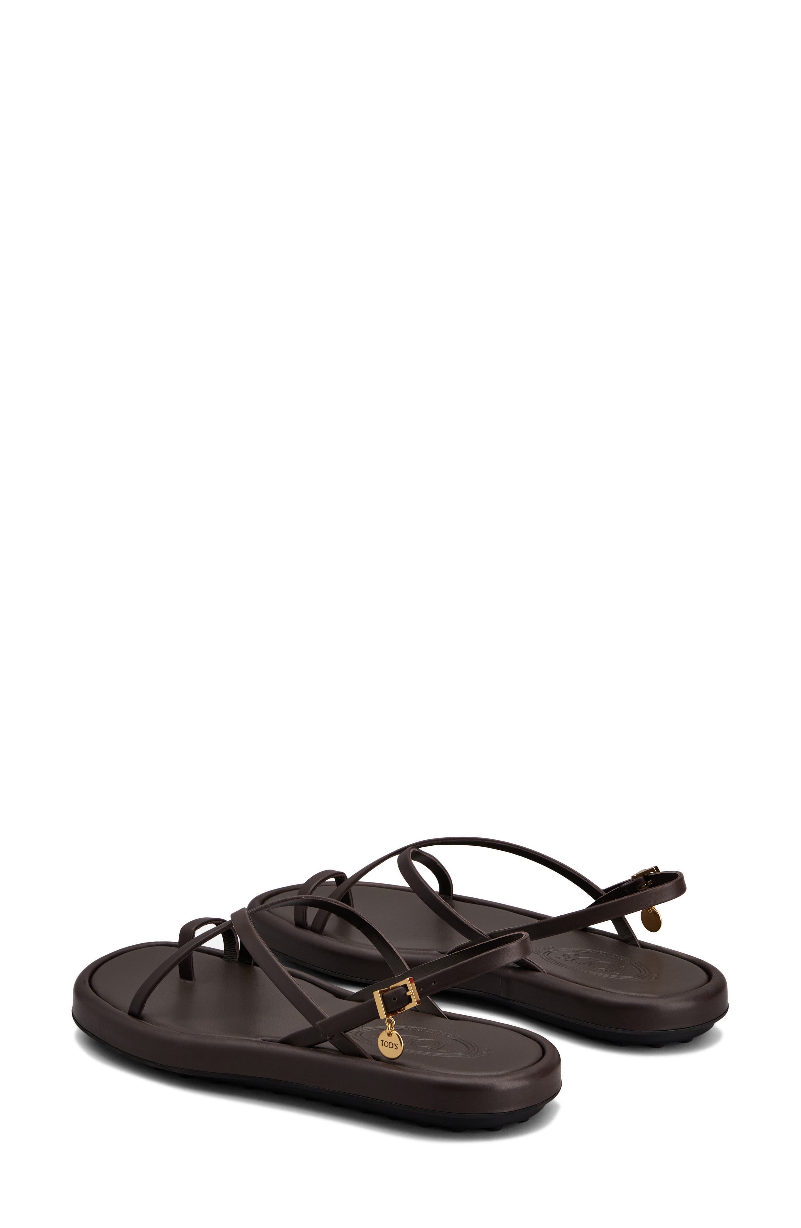 Tod's Charm Toe Loop Sandal in Palissandro at Nordstrom - 2