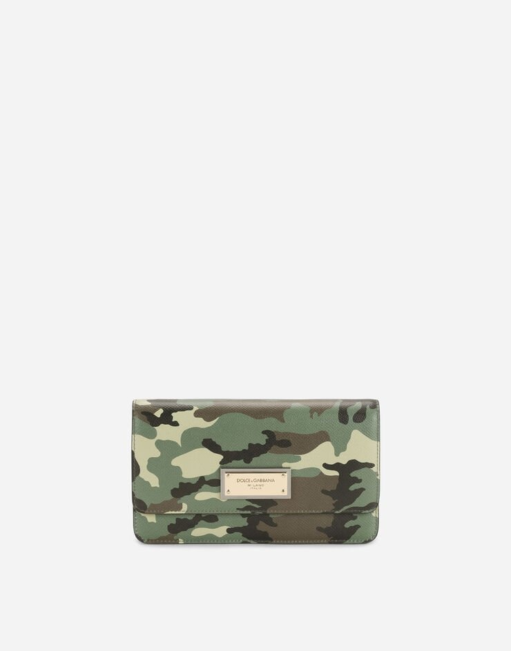 Camouflage calfskin mini bag - 1