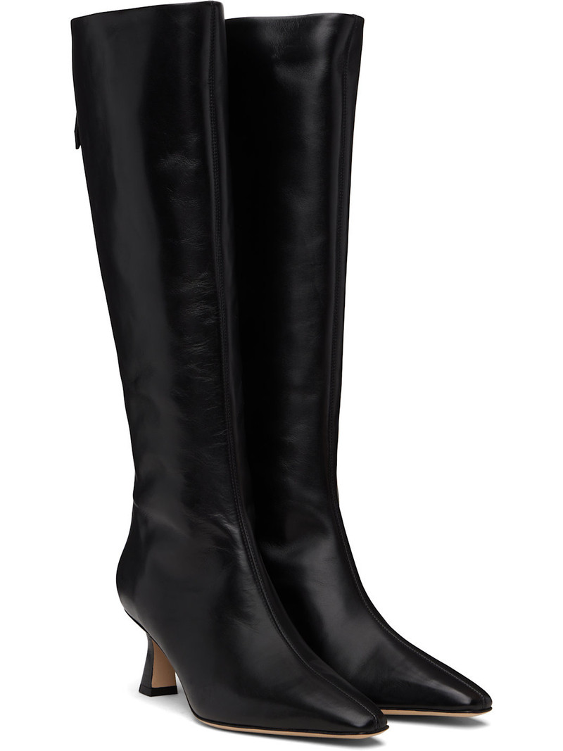 Black Klea Tall Boots 4