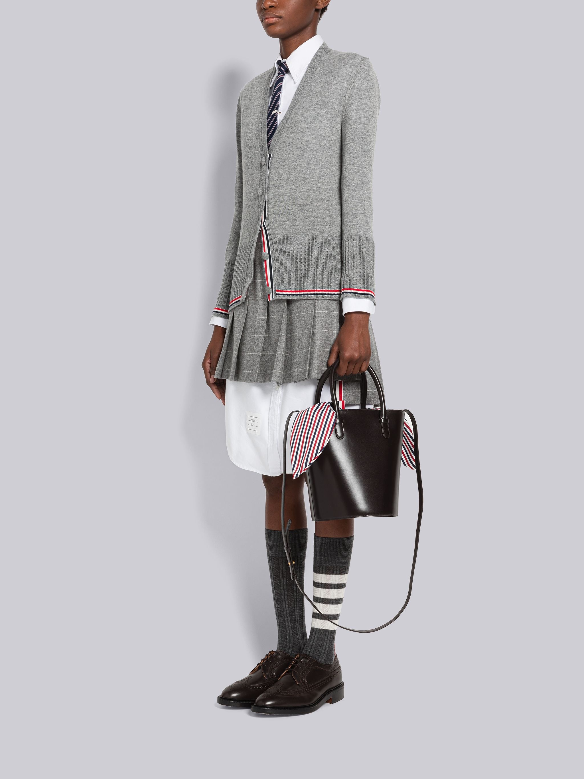 Box Calf Bucket Bag - 6