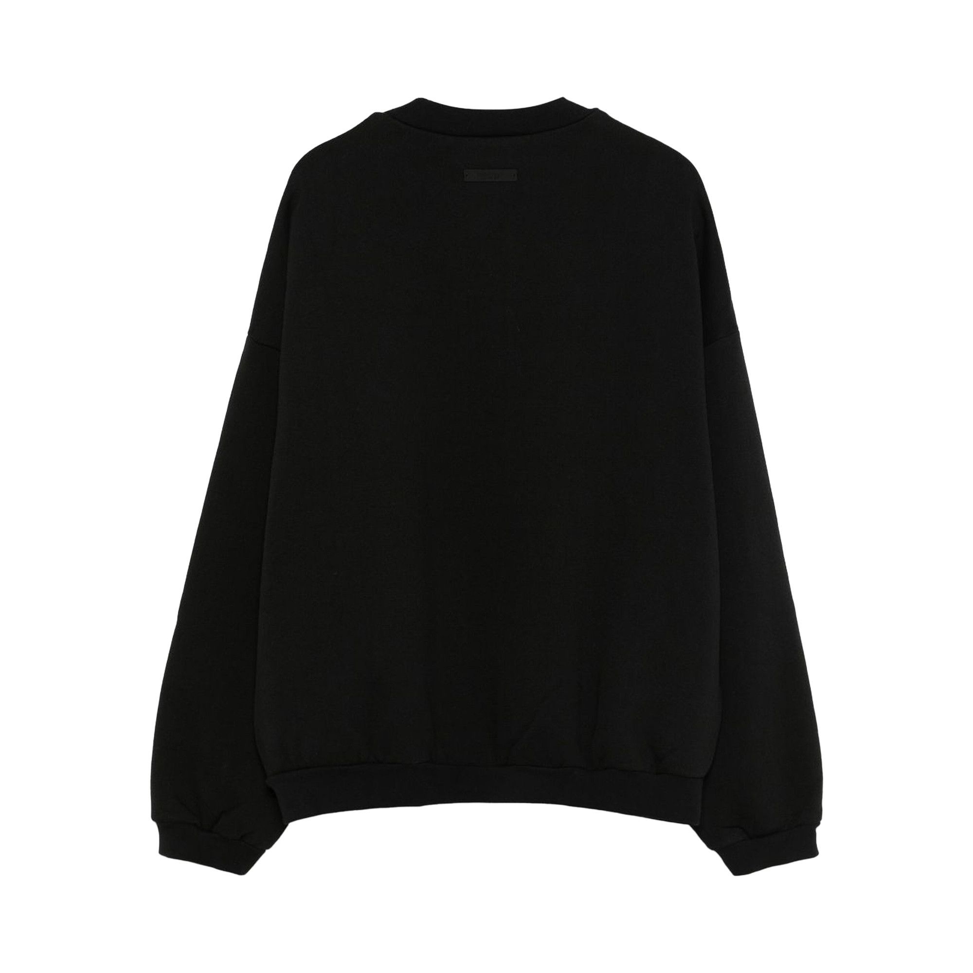 Fear of God Essentials Heavy Fleece Crewneck 'Black' - 2