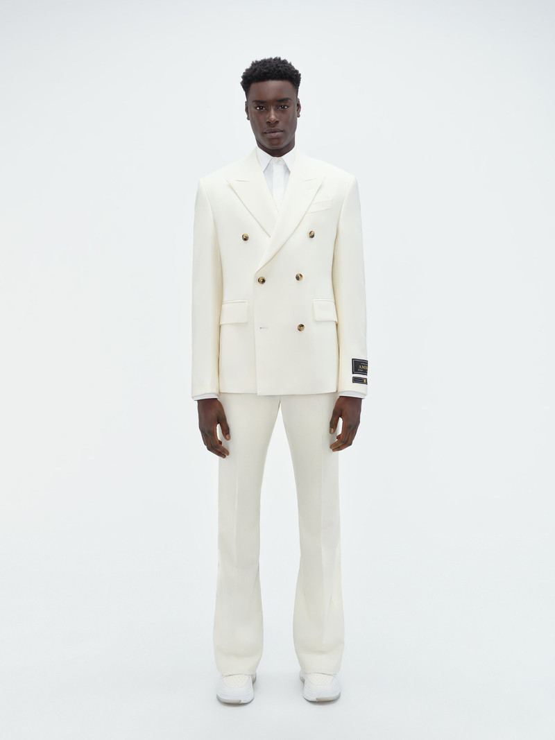 DOUBLE BREAST BLAZER-ALABASTER 2