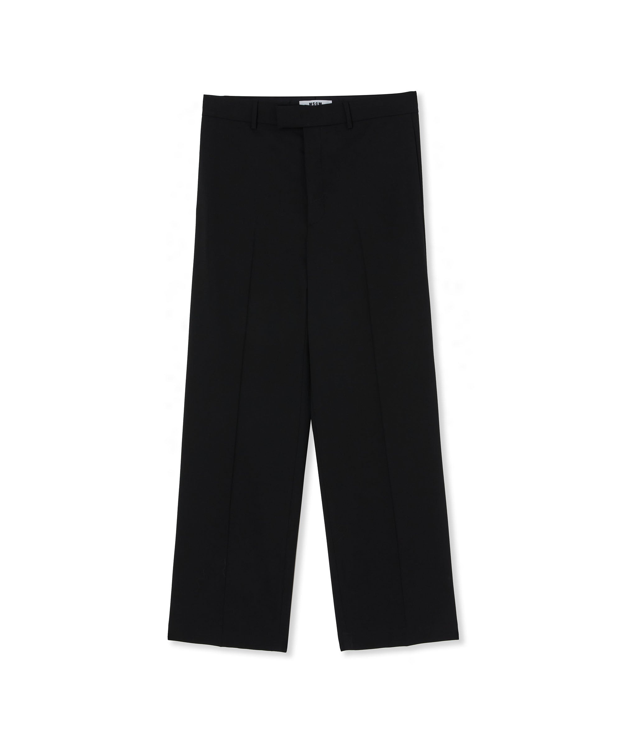 Fresh wool roomy pants - 1