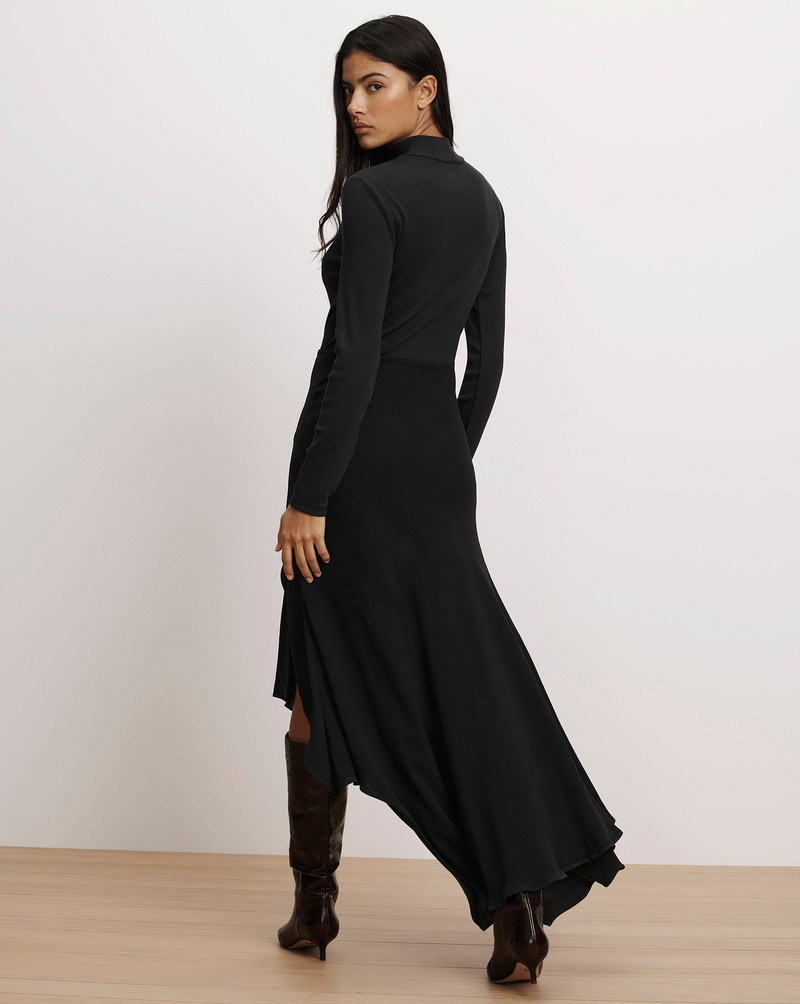 THALISSA HANDKERCHIEF MIDI DRESS 5
