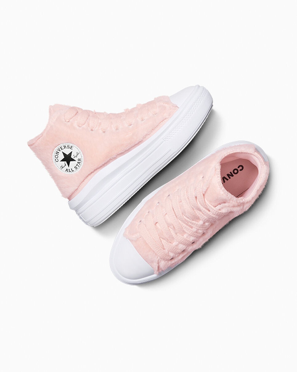 Chuck All Star Move Platform Faux Fur - 5