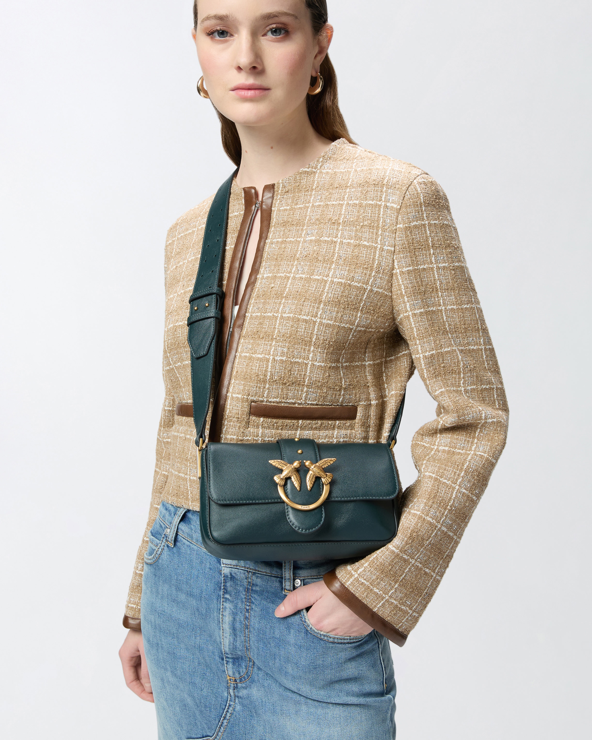 SOFT LEATHER MINI LOVE BAG SHOULDER BAG - 6