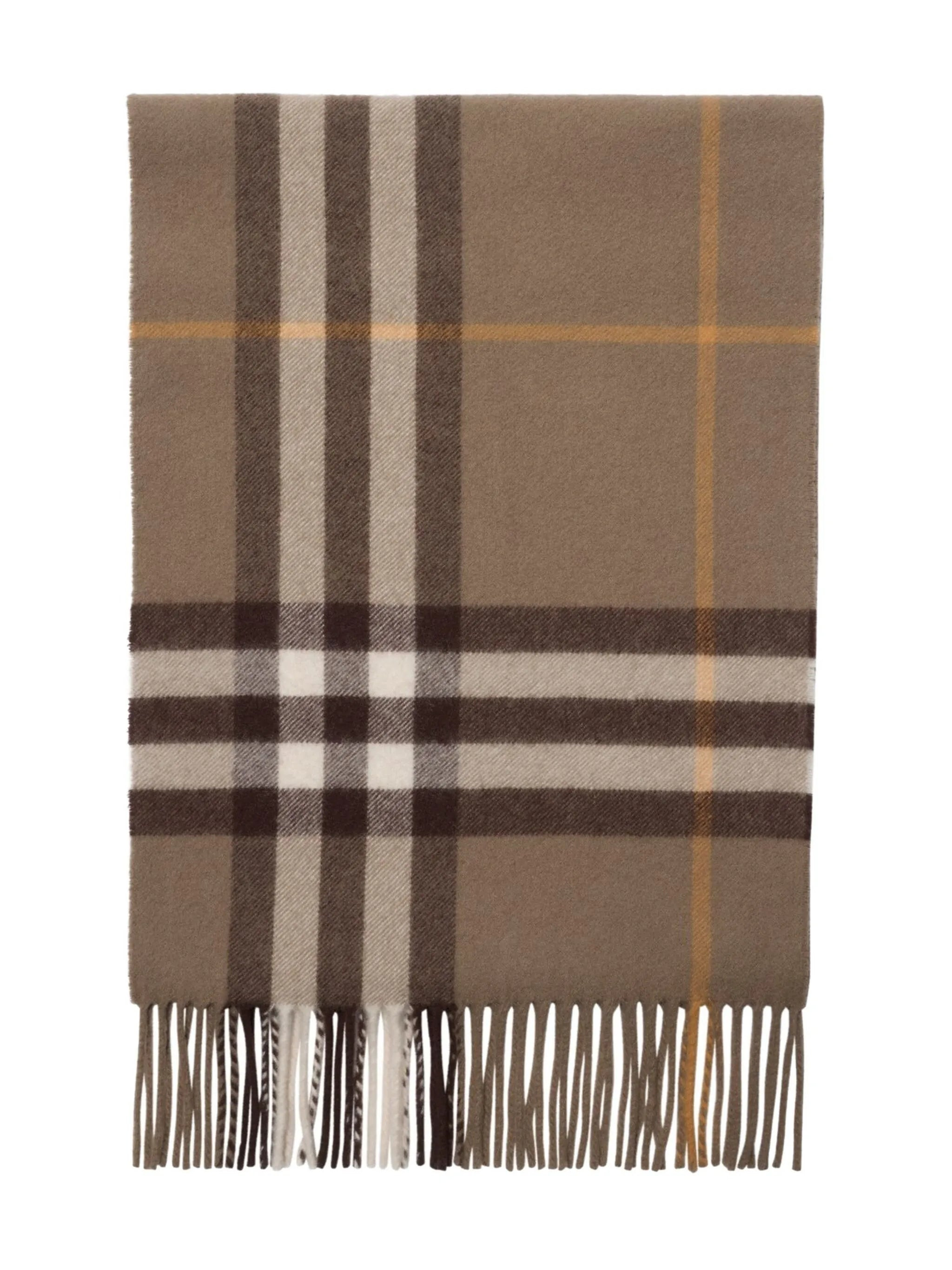 checked cashmere scarf - 2
