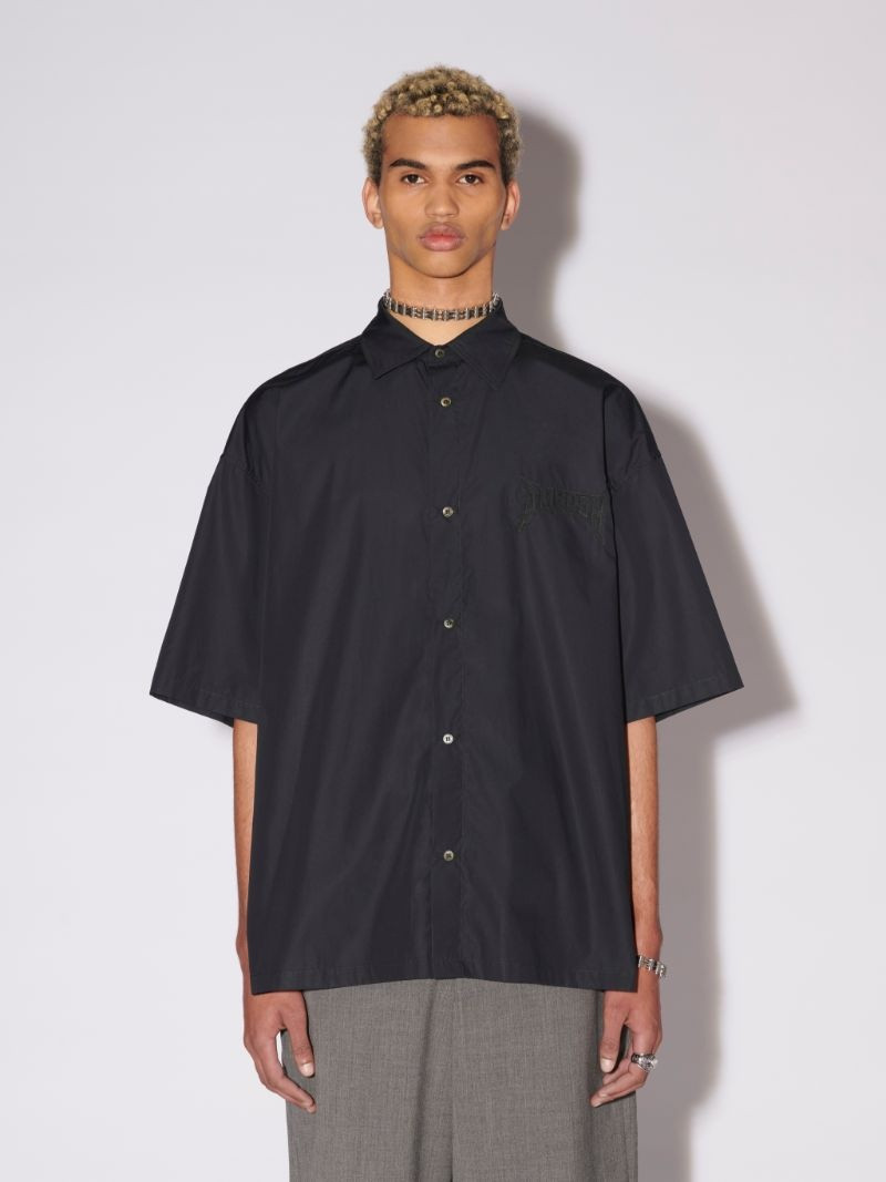 LOGO PATCH COTTON SHIRT 3