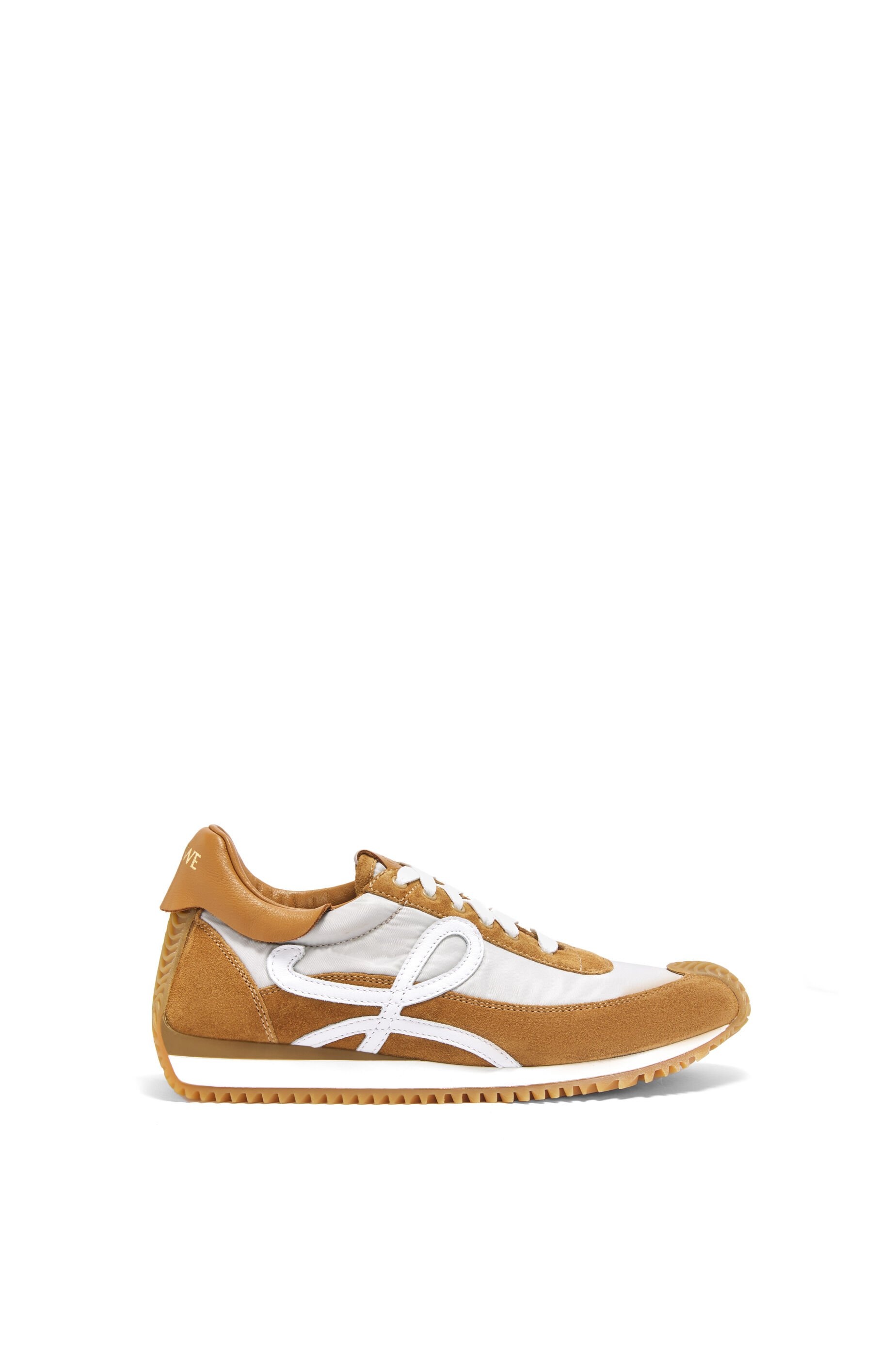 Flow runner in suede and nylon - 1