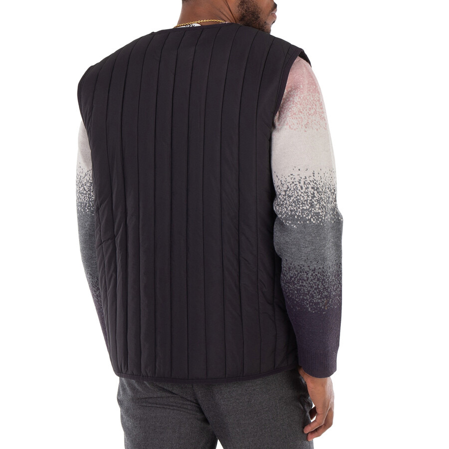 Rains Men's Black Banja Quilted Liner Vest - 3