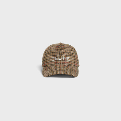 CELINE celine baseball cap in wool outlook