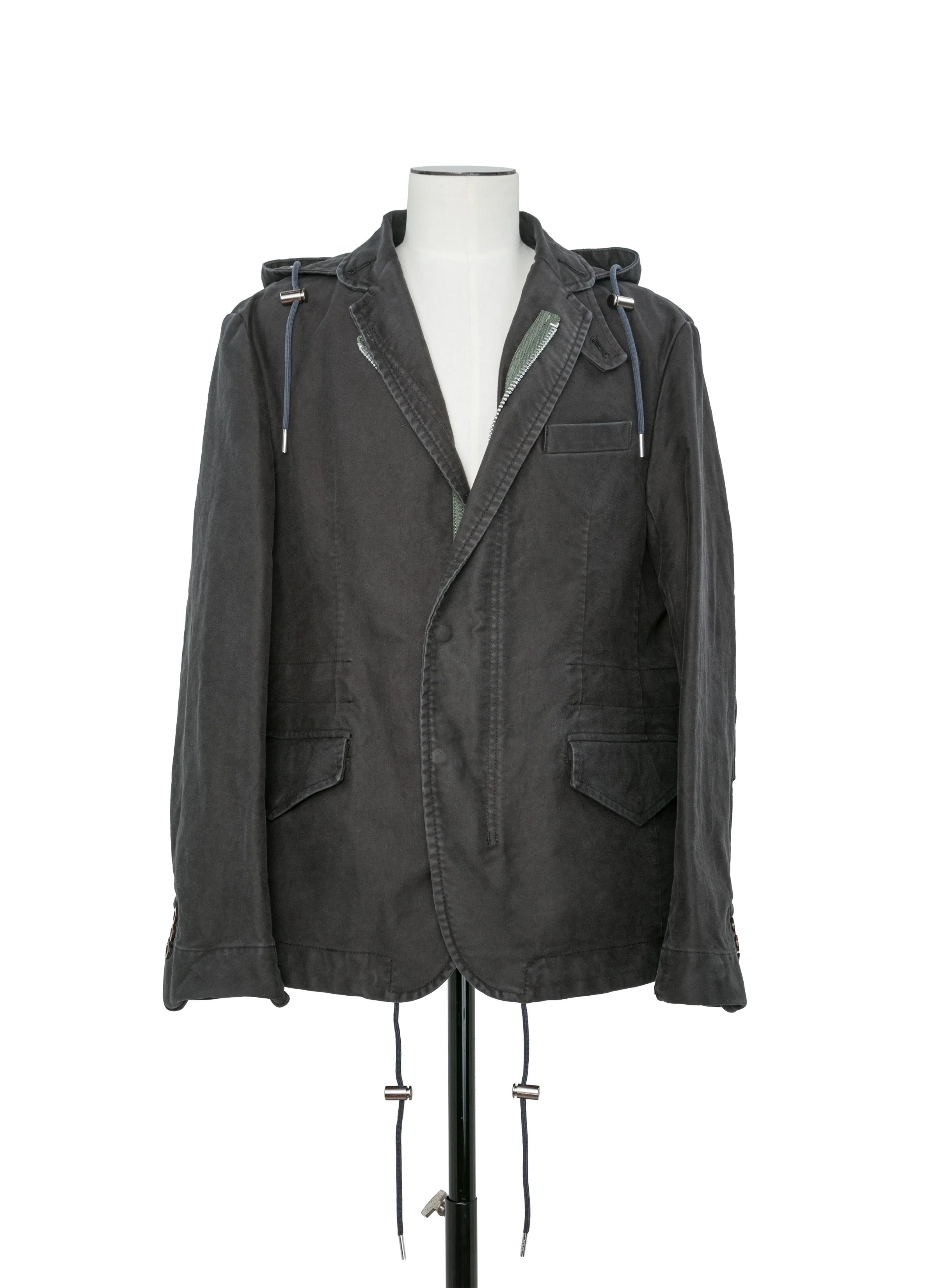 Sueded Cotton Jacket - 1