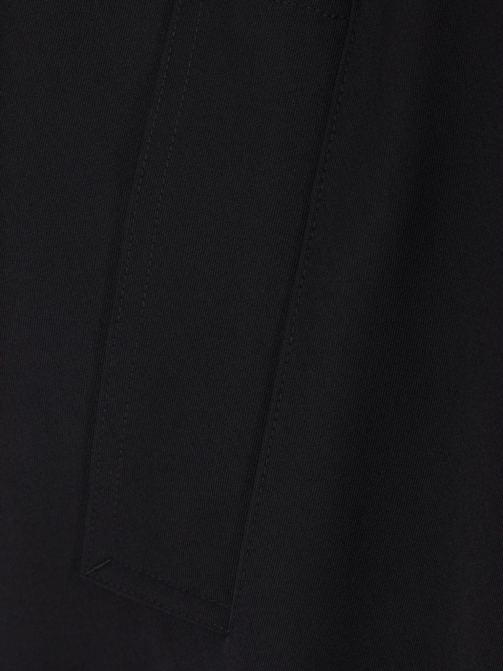 button-fastening asymmetric coat - 3
