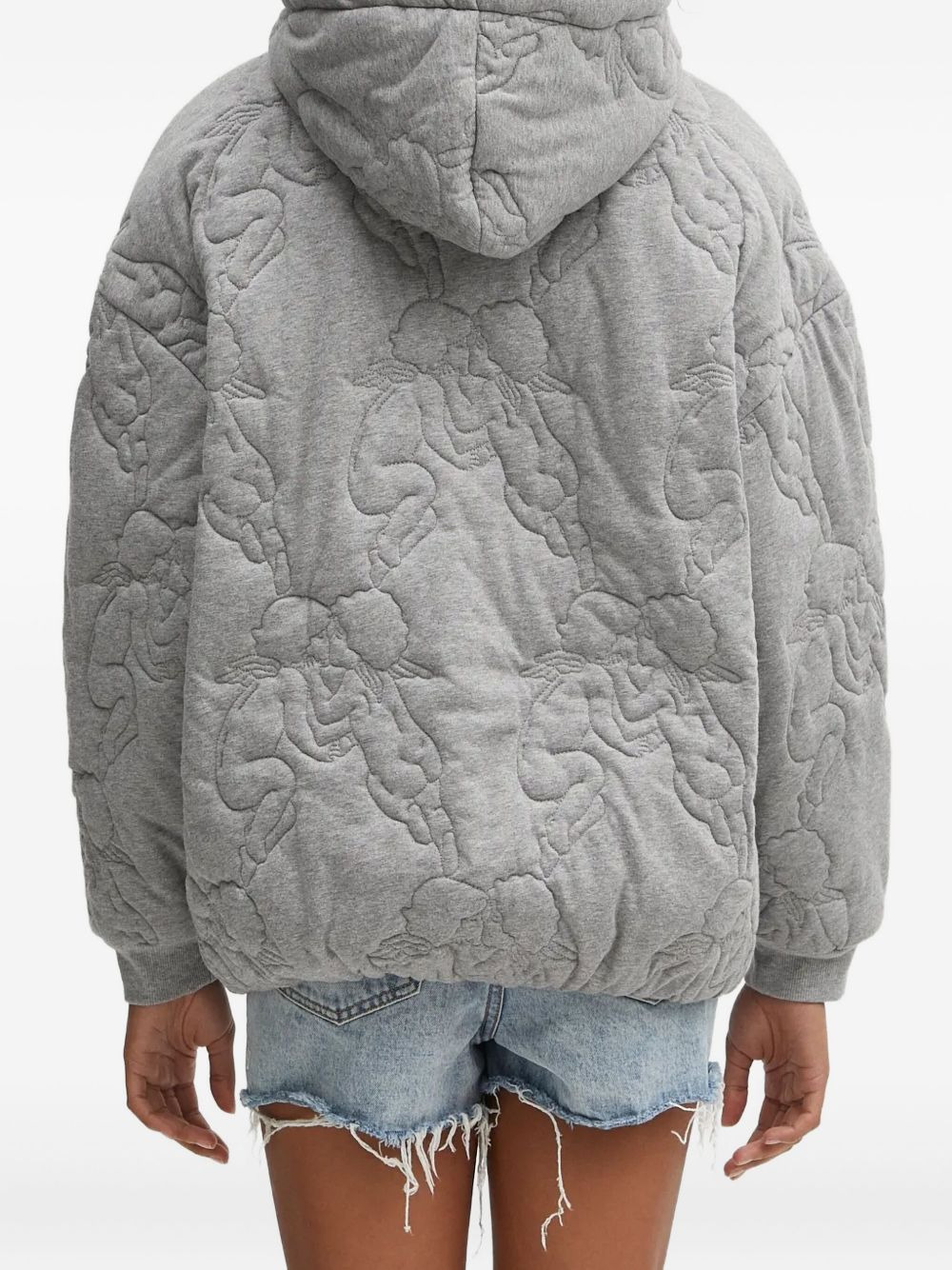 quilted hoodie - 4