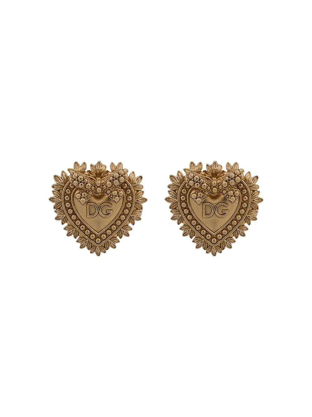 DG heart motif cufflinks - 1