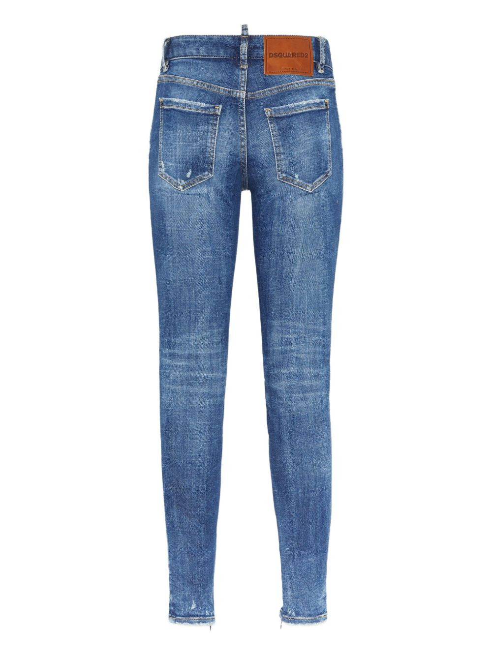 logo-patch jeans - 2