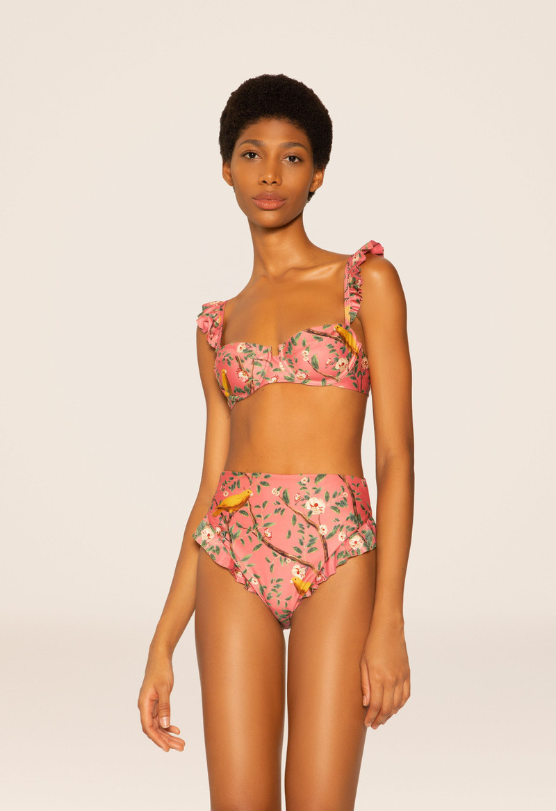 Kiwi Canarios Pink Bikini Top 6