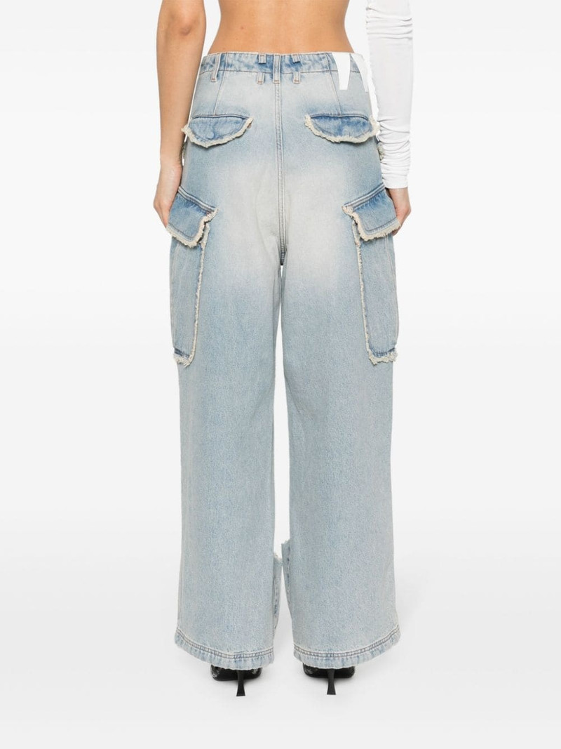 Vivi distressed wide-leg jeans 4