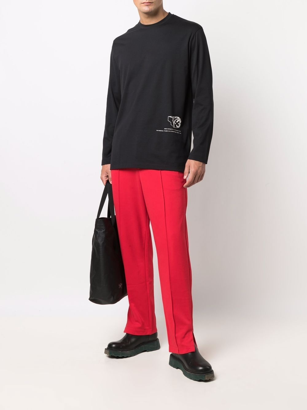 exposed-seam track pants - 2