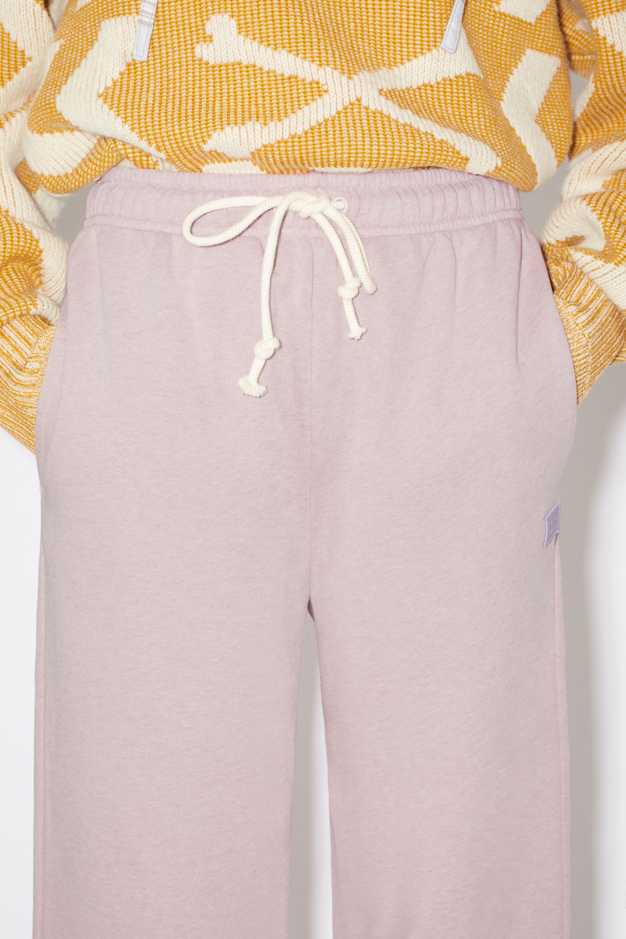 Sweatpants - Violet pink melange - 5