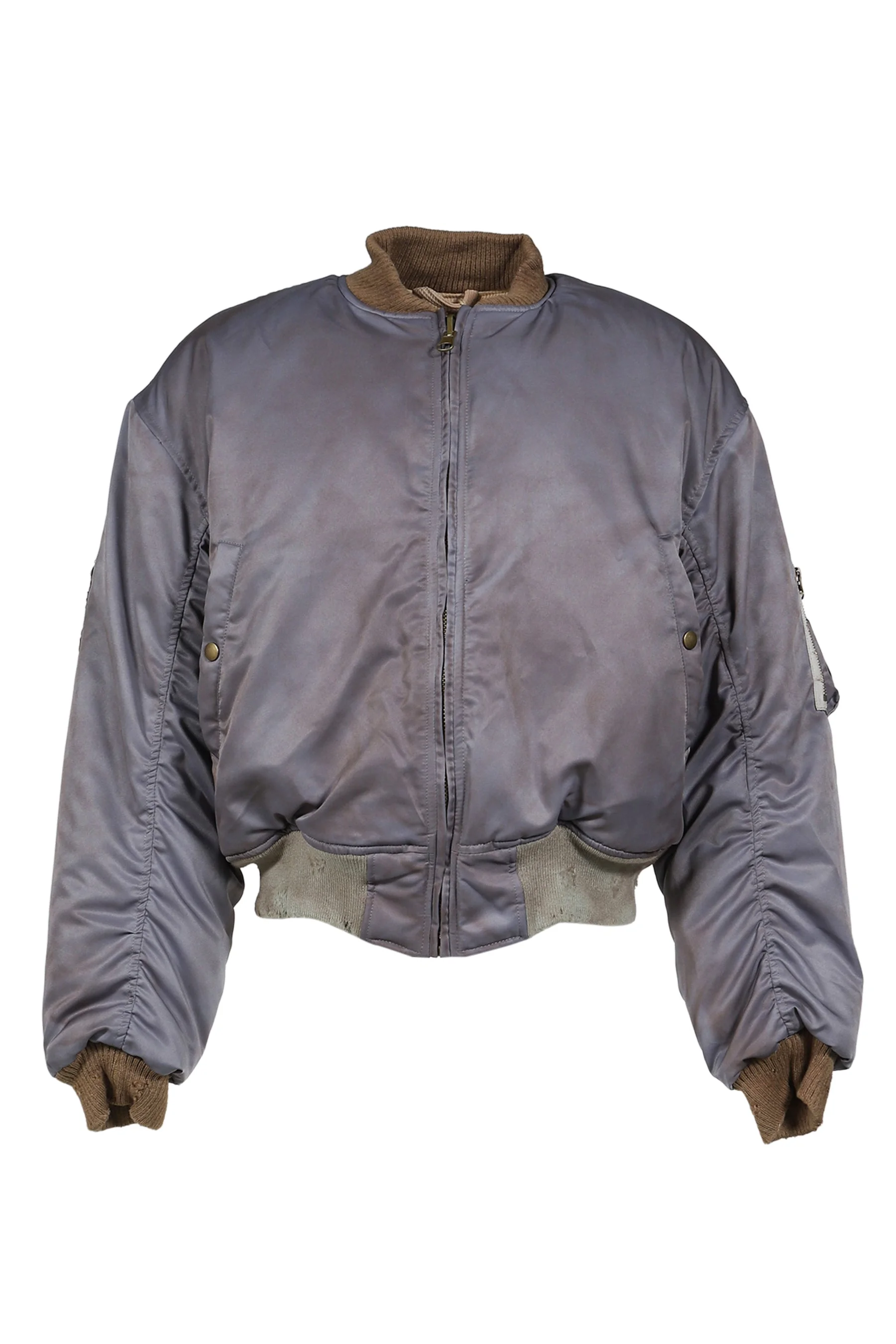 WAFFLE VINTAGE PATCH BOMBER / CHA - 1