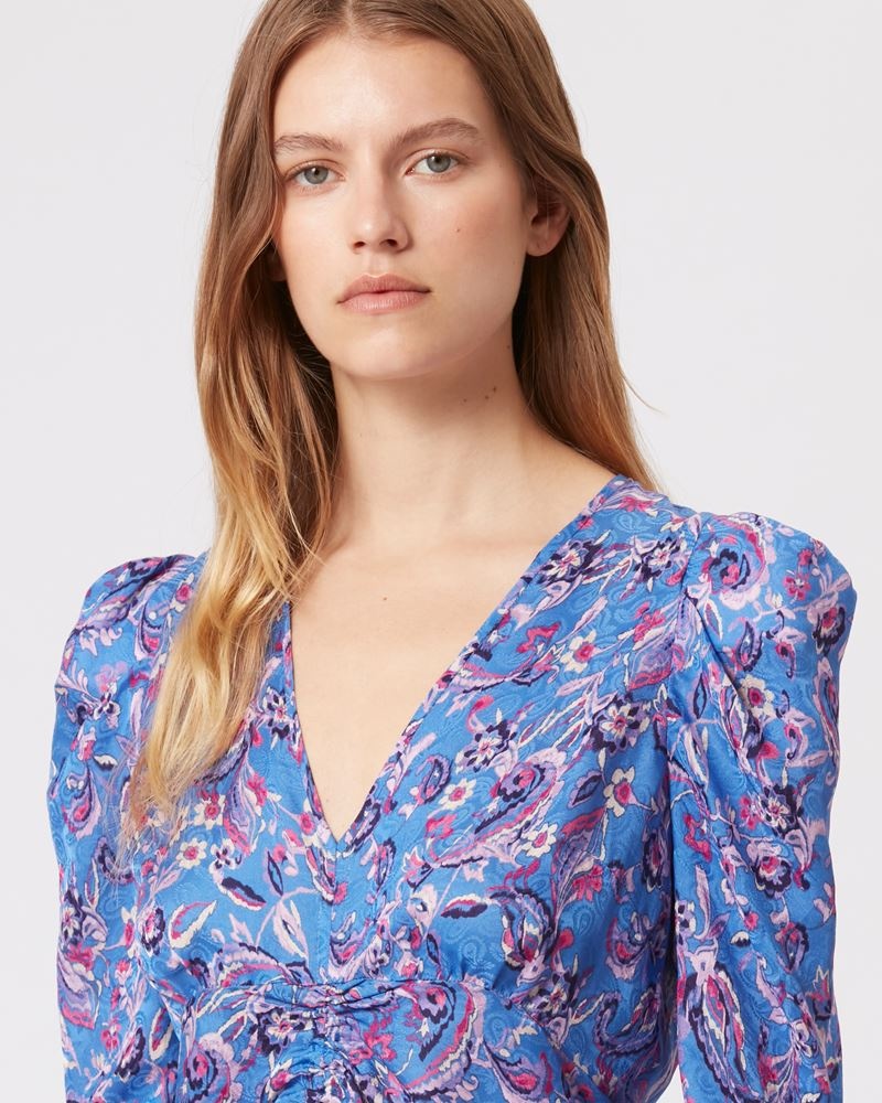ALBINI PRINTED MIDI DRESS - 3