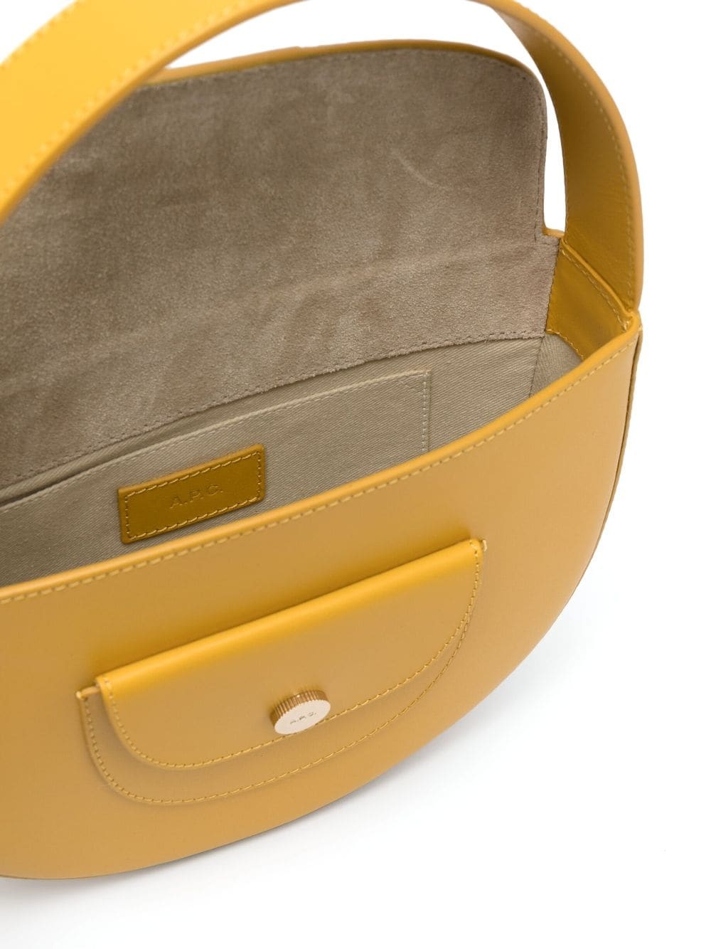 small Le Pocket leather tote bag - 5