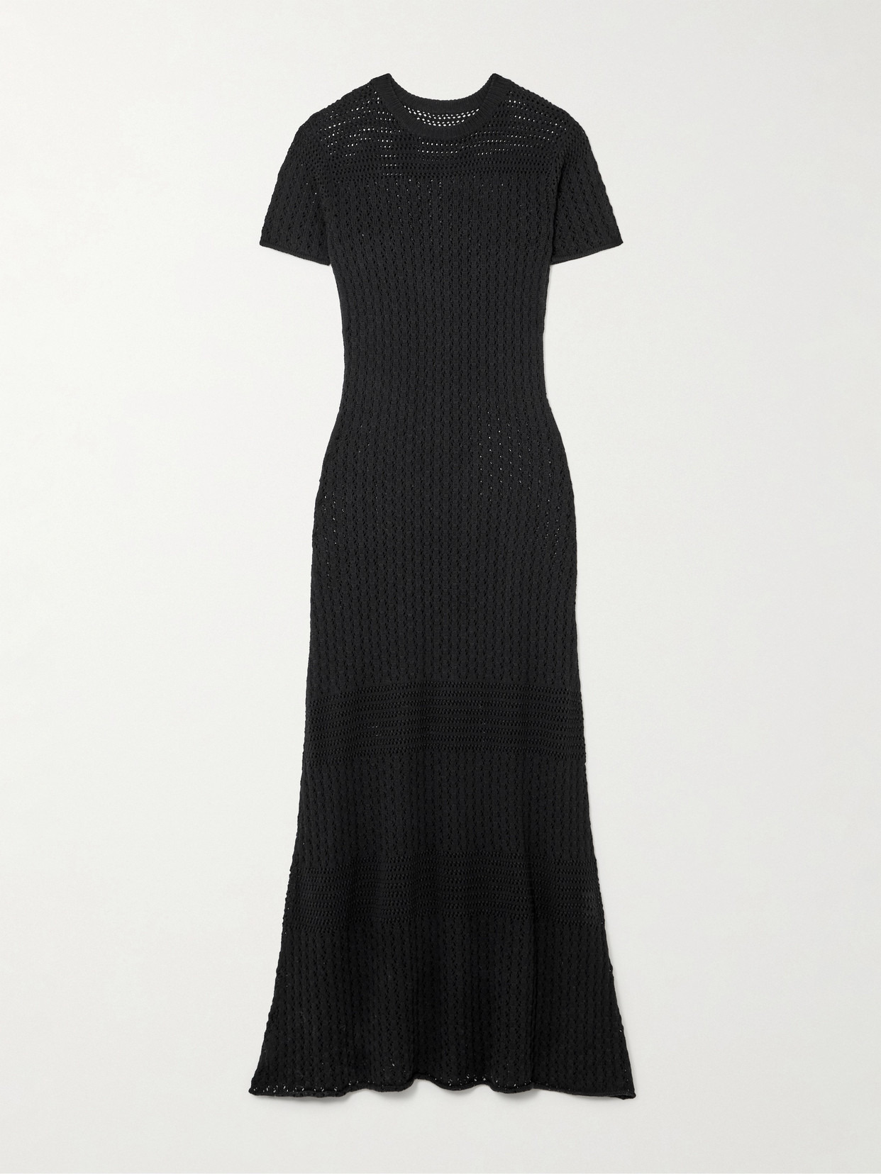 Pallay Open-knit Cotton Maxi Dress - 1
