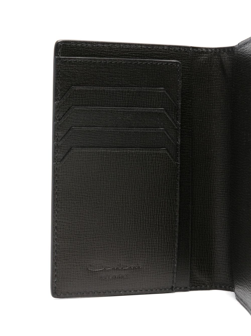 logo-debossed wallet - 3