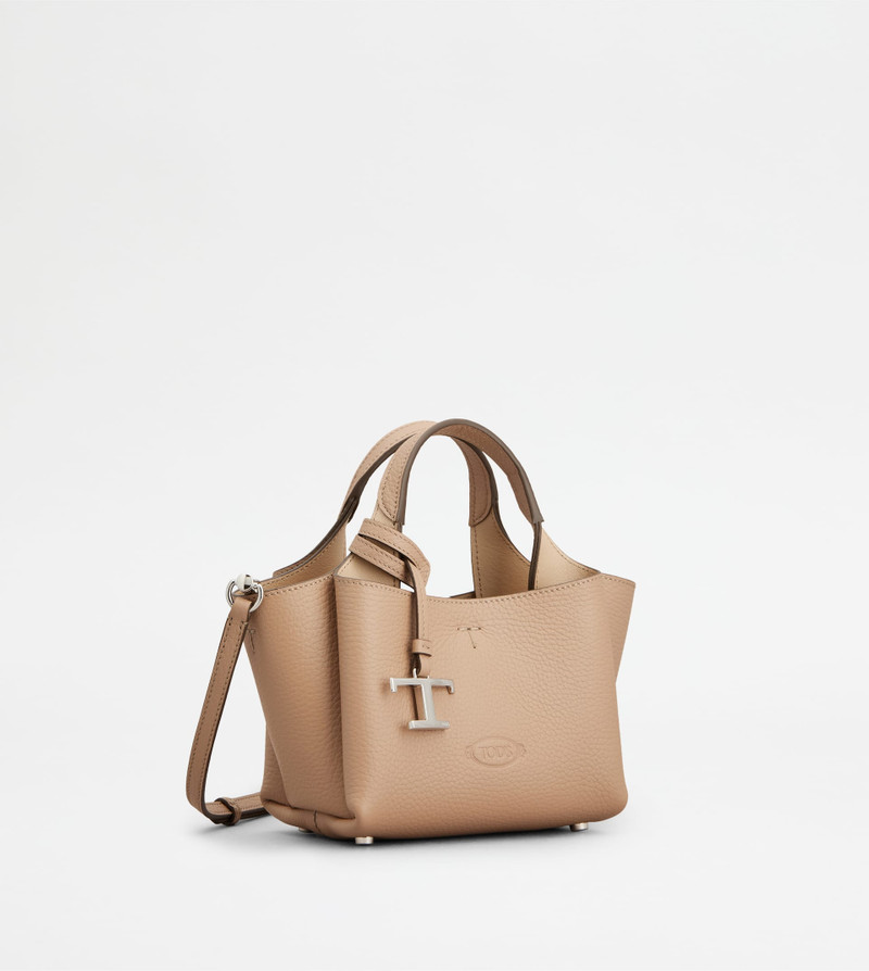 Tod's BAG IN LEATHER MICRO - NATURAL, YELLOW outlook