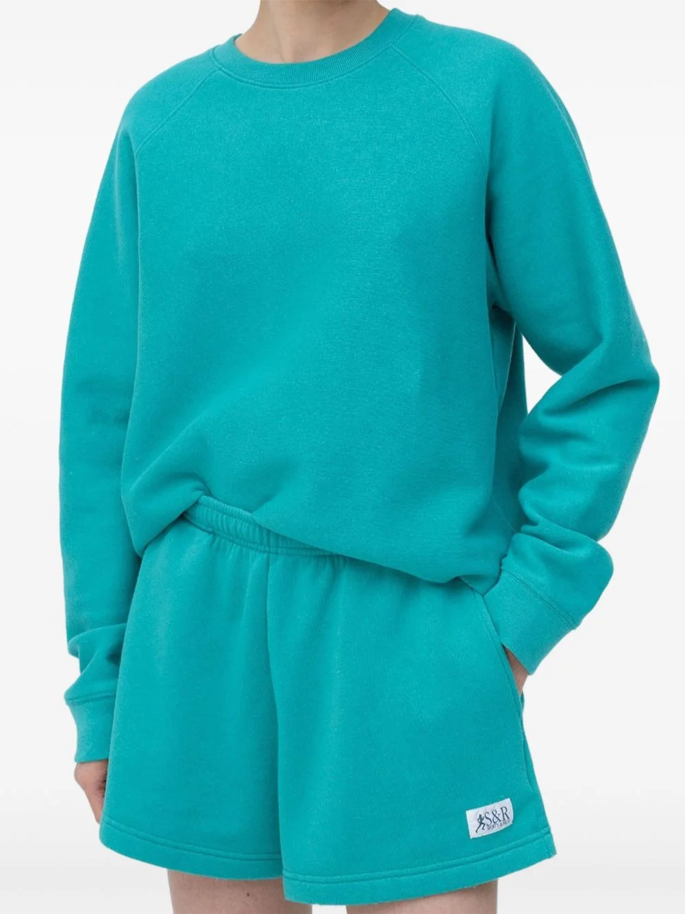 SR Disco elastic-waistband pocket shorts - 1