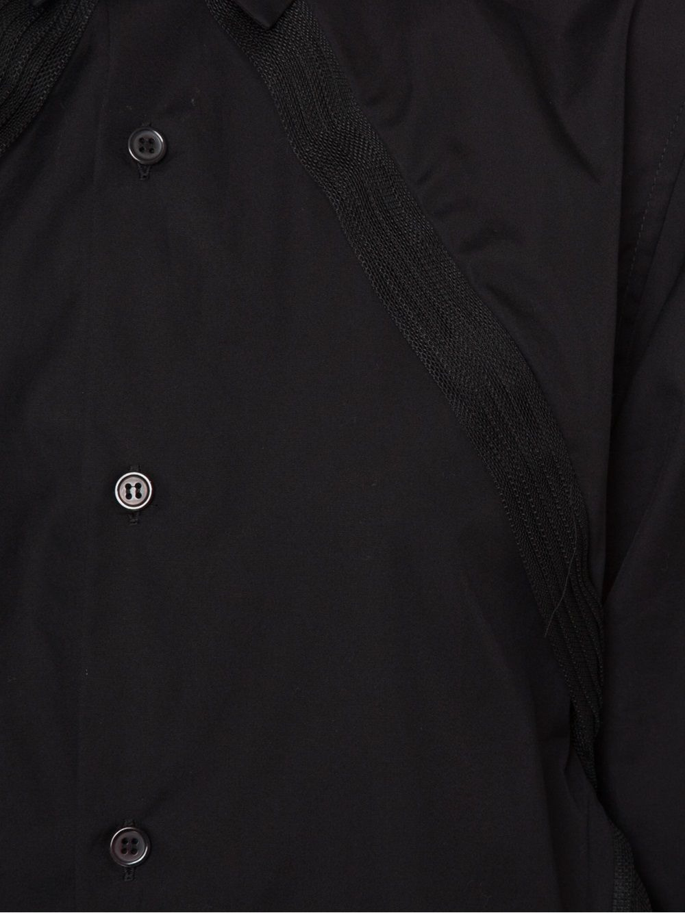 pleated detail shirt - 3