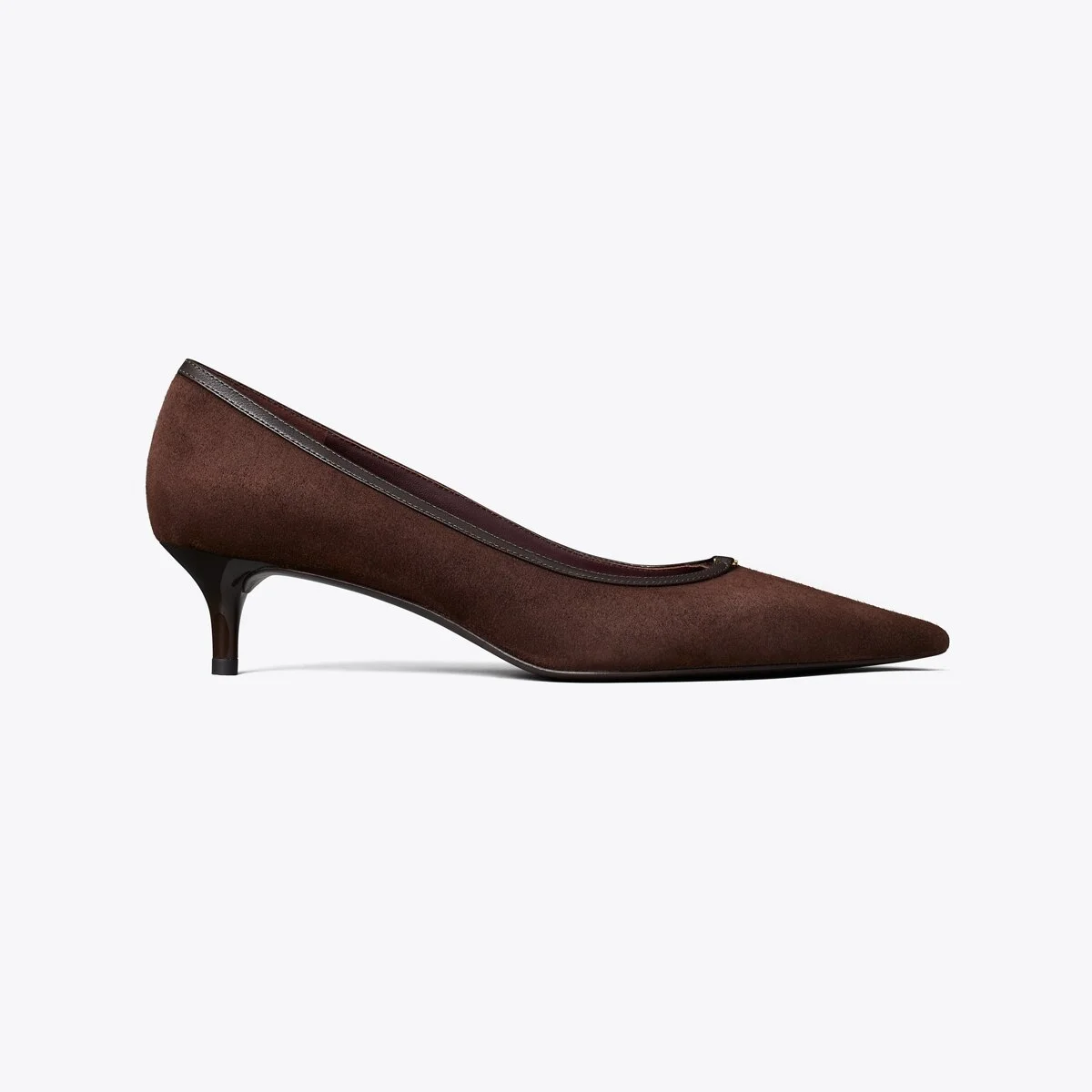 Double T Buckle Low-Heeled Pump - 1