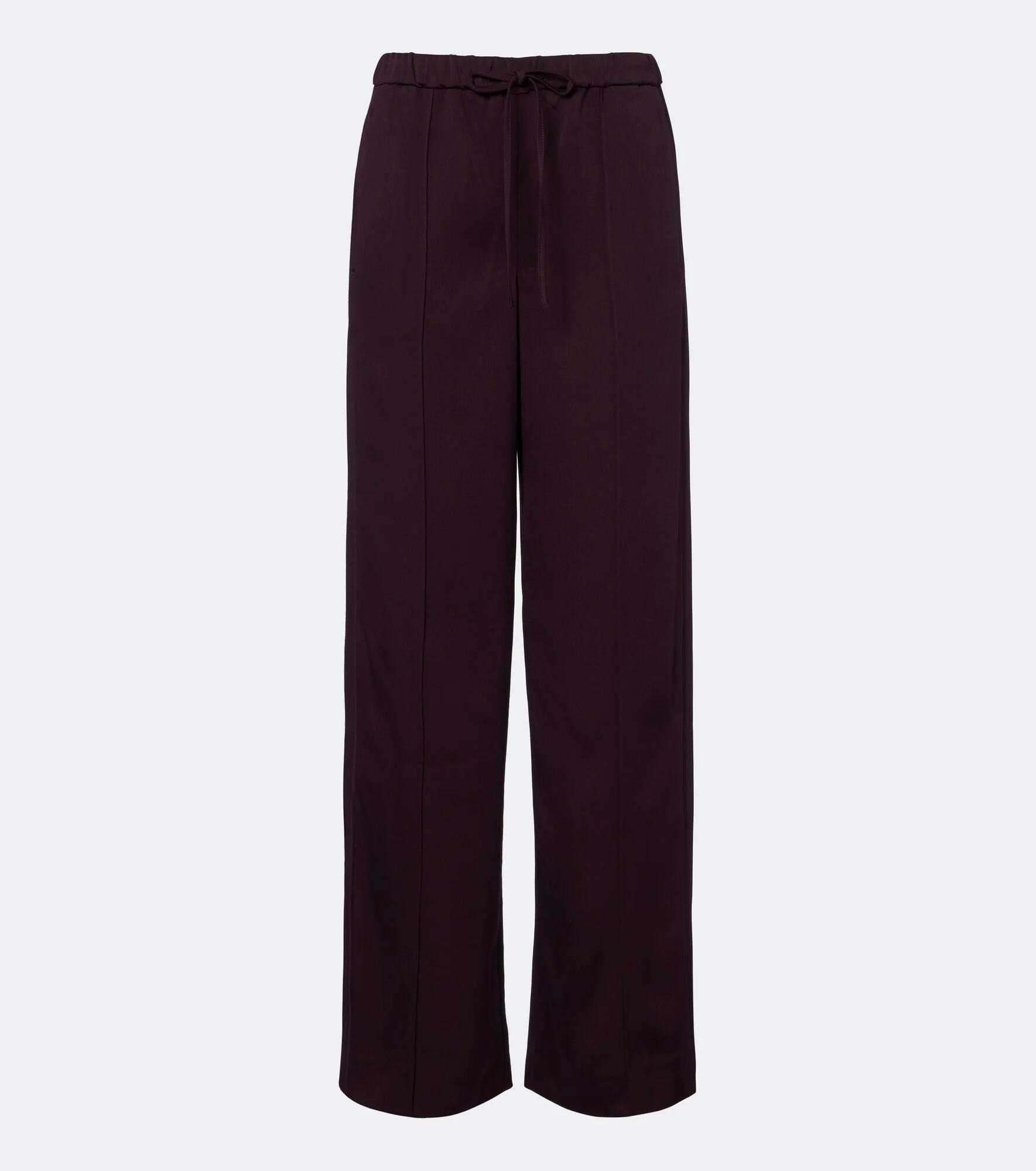 Satin wide-leg pants - 1