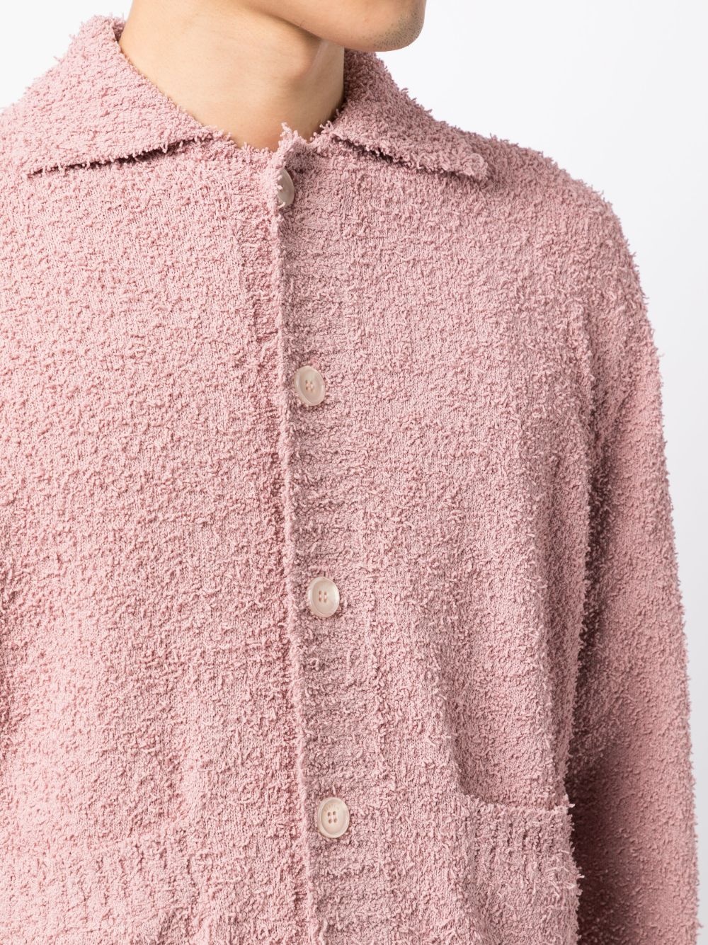 long-sleeve knitted cardigan - 5